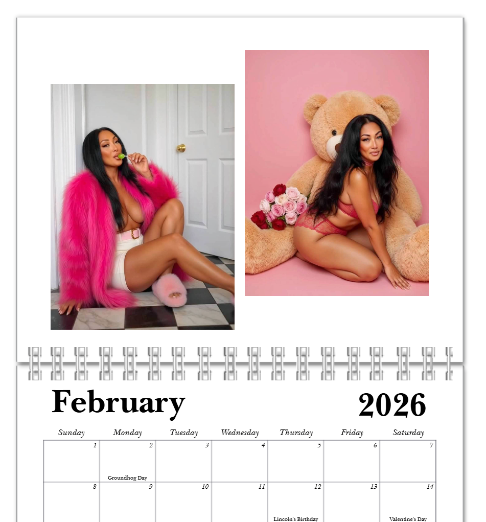 Vietnamese Vixen 2026 Wall Calendar